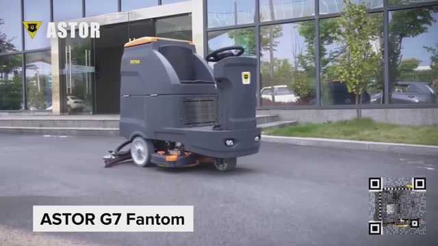 Поломоечная машина с местом для оператора ASTOR G7 Fantom | Производительность 6 500 м²/ч