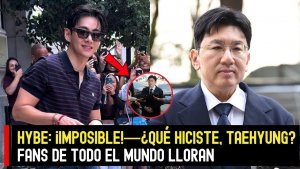 HYBE: "Невероятно! Ви, что ты сделал?" Фанаты по всему миру в слезах.