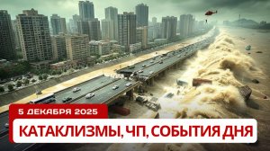 Новости Сегодня 05.12.2025 - Катаклизмы за сегодня, ЧП, События дня | Россия Европа Китай США Индия