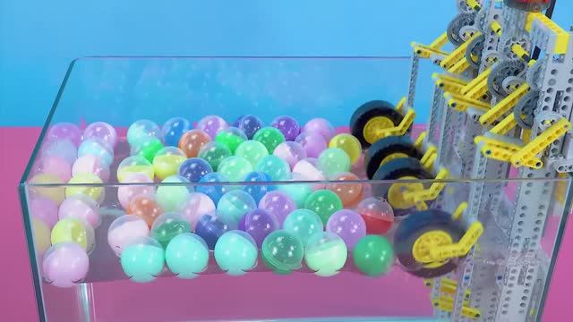 Автомобиль Lego Technic: Комбинированный барьер от наводнения и транспортное средство! 🚗🌊 смотреть онлайн