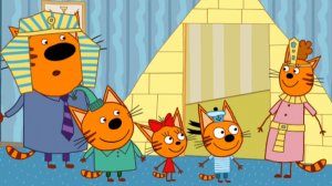 ТРИ КОТА. МИНИИГРЫ С ТРЕМЯ КОТАМИ. Мультфильм игра