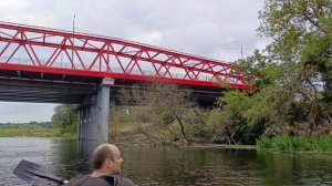 Байдарки. Красный мост.