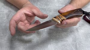 Нож Соболь из стали Bohler M398