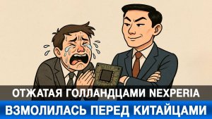 Отжатая голландцами Nexperia взмолилась перед китайцами