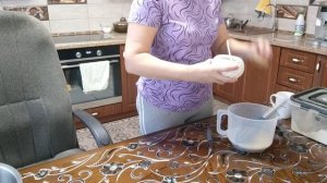 Напекла пирожков! Весь день идет снег!