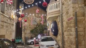 Идём по вечернему Иерусалиму смотреть Рождественский вертеп. И о молитвах на День святой Екатерины