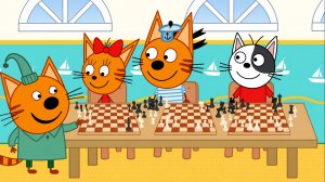 Три Кота — Мультфильм для Детей | Спортивный Отдых | Три Кота Мультик Смотреть | Развивающая Игра