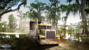 American Truck Simulator — Луизиана 🚚  Геймплей  DLC 2025 — Прохождение без комментариев 🔇