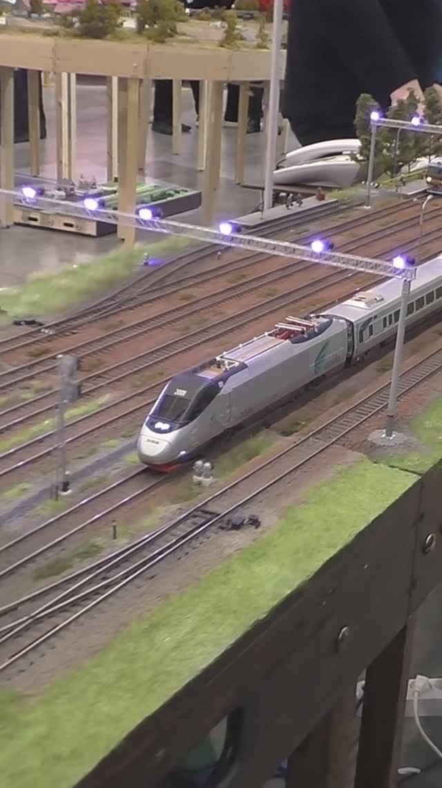 Москва, ВДНХ, Музей Гаража особого назначения, 30.10.2025. Выставка «Железнодорожная модель — 2025».