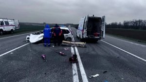 Смертельная авария произошла на трассе Ростов-на-Дону - Ставрополь