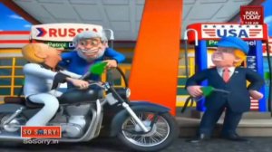 Индийские аниматоры показали мультфильм с Путиным и Моди, поющими на мотоцикле