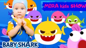 Песенки мультики про акулу для детей малышей. Песня Baby Shark или песенка про Акуленок ТуРуРу