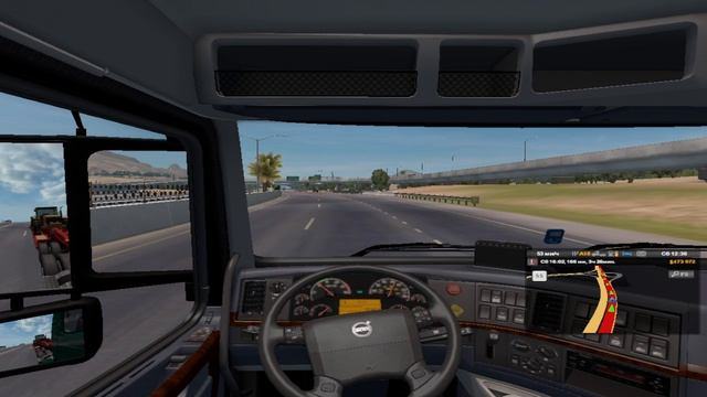 24) American Truck Simulator 4 ми + 288 ми Трактор (13т) Барстоу (CA) - Санта-Мария (CA)