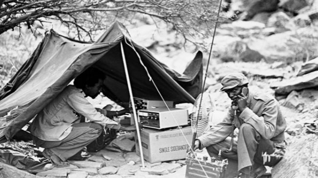 7180 kHz Dimtsi Hafash 2 - Voice of the Broad Masses (Asmara, ERI) 10.06.2018 (part two)