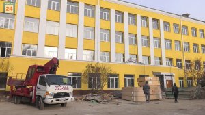 С внушительными ресурсами и показателями: в 1 школе Абакана идут работы по внутренней отделке