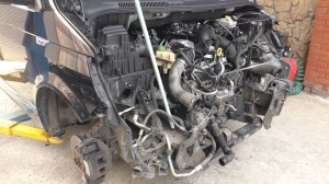 Замена двигателя CFCA на CFGB на VW Transporter T6 Фольксваген Транспортер 2,0 TDI 2017 2часть