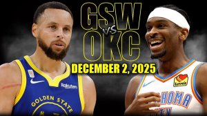 03.12.2025 | ОБЗОР МАТЧА | Голден Стэйт Уорриорз - Оклахома-Сити Тандер | Highlights