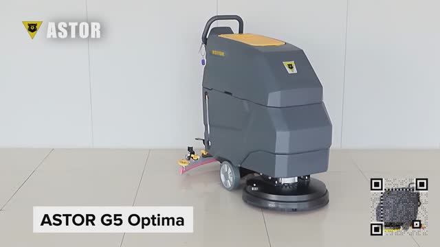 Толкаемая поломоечная машина ASTOR G5 Optima (без привода хода) | Производительность 2 300 м²/ч