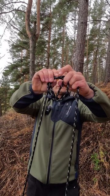 Как завязать австрийский проводник? #туризм #lifehacks #узел #camping