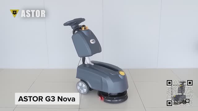 Компактная поломоечная машина ASTOR G3 Nova | Производительность 1 500 м²/ч