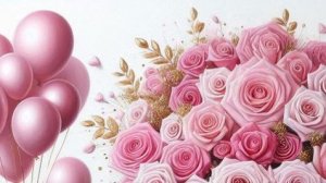 Поздравление с днем рождения женщине своими словами красивая видео открытка﻿