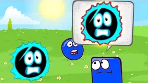 КРАСНЫЙ ШАРИК КРАСНЫЧ,  ЧЁРНЫЙ КВАДРАТ БЕСПОЩАДНЫЙ ЗЛОДЕЙ,  КРАСНЫЙ ШАР И ЕГО ДРУЗЬЯ