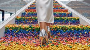 🍰Какую лестницу вы бы выбрали? Липкую, мягкую или хрустящую | Расслабляющий АСМР с ИИ 🍨