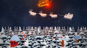 Красивый НОВОГОДНИЙ ФУТАЖ, заставка 4К. Анимация новогодняя. С наступающим Новым 2026 годом !