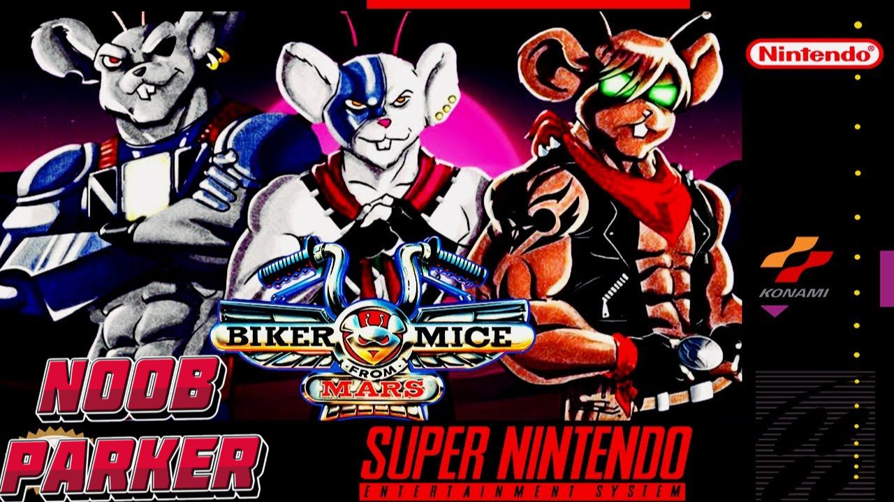 Biker Mice From Mars Super Nintendo Snes Ретро аркада