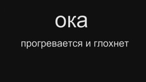 Ока прогревается и глохнет. Владимир Баев.