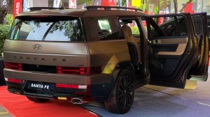 Новый роскошный 7-местный внедорожник Hyundai Santa Fe — интерьер и экстерьер