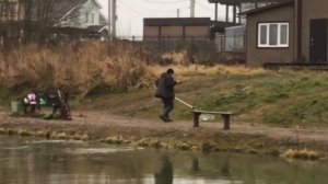 ещё одна форель в подсаке