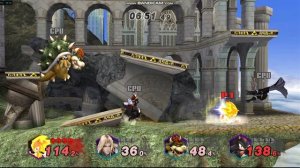 SUPER SMASH REX - Super Sonic vs Shadow vs Bowser vs Alucard
