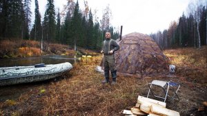 НА ОСТРОВЕ В ОЖИДАНИИ ЗИМЫ! / ОХОТА ПЕРЕД ЛЕДОСТАВОМ / 3 ДНЯ В ПАЛАТКЕ / ПРОМЫСЕЛ 2025