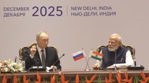 Владимир Путин. Российско-индийский бизнес-форум 5 декабря 2025 года