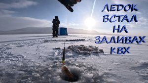 ПЕРВАЯ ЗИМНЯЯ РЫБАЛКА НА КВХ 2025-2026