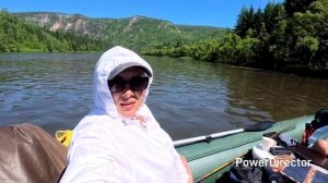 Женский сплав р.Мана, Сибирь, июль 2025г, 2 часть. Рыбачат женщины. Готовим блюдо сплава