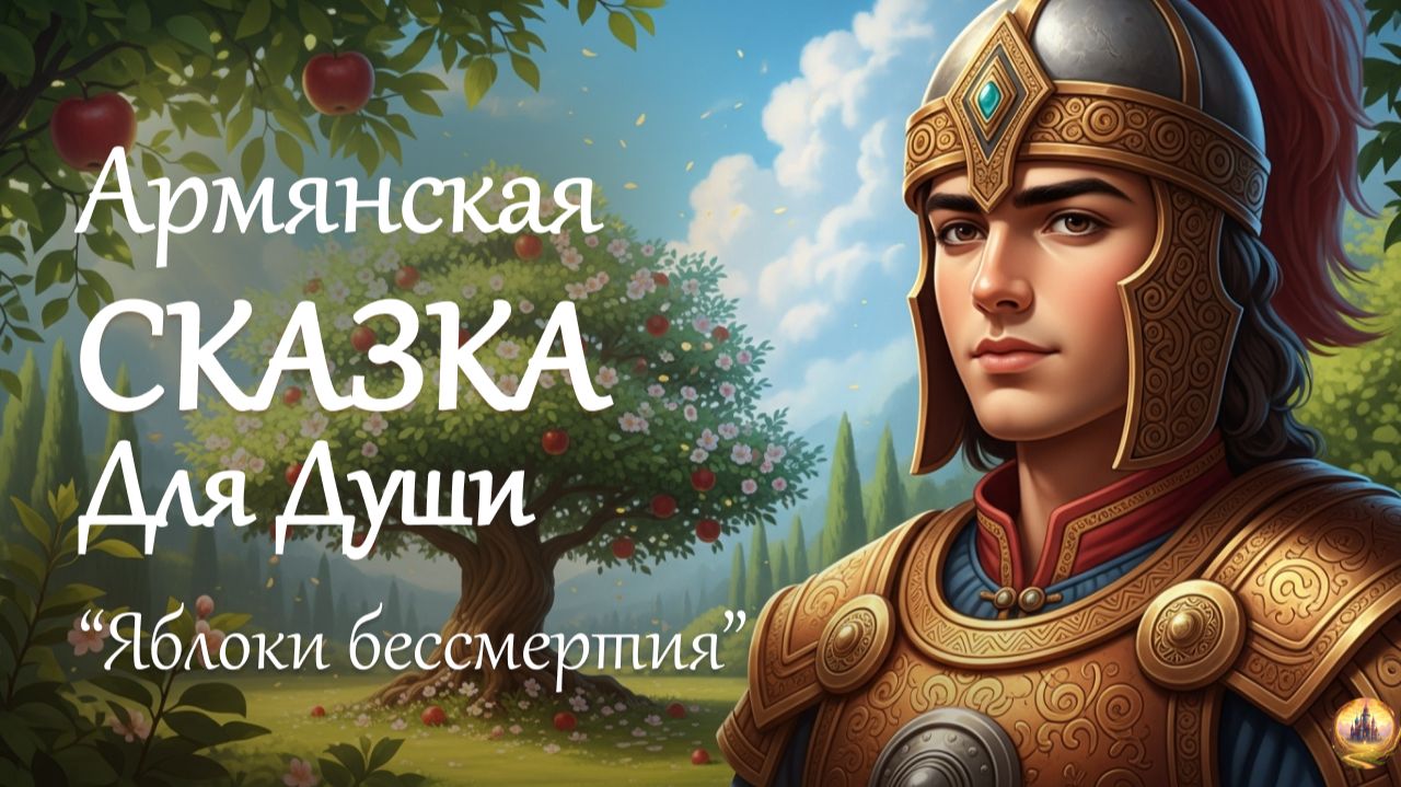 Волшебная ИСТОРИЯ НА НОЧЬ для взрослых 😴Армянская СКАЗКА ДЛЯ СНА "Яблоки бессмертия" и звуки камина смотреть онлайн
