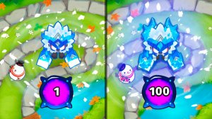 Парагон ЛЕДЯНОЙ обезьяны 100-й СТЕПЕНИ | Bloons TD 6 | Обновление 52 | Хуже некуда!?