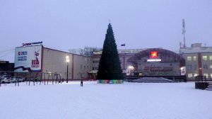 г.Ачинск. Ёлка на площади гор.ДК. 05.12.25г. Автор видео Елена Цыганова