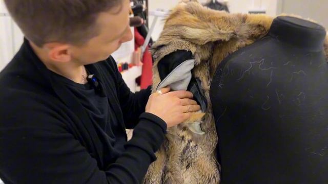 Как мы изменим мех волка на корсака в нашем ателье? Переделка мехового пальто