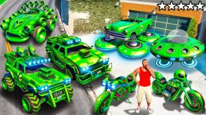 СОБРАЛ КОЛЛЕКЦИЮ ИНОПЛАНЕТНЫХ МАШИН В ГТА 5 МОДЫ! РЕАЛЬНАЯ ЖИЗНЬ ВОРОВ ОБЗОР МОДА GTA 5 ОНЛАЙН