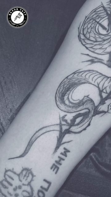 Татуировка Змея