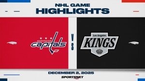 03.12.2025 | ОБЗОР МАТЧА | Лос-Анджелес Кингз - Вашингтон Кэпиталз | Highlights