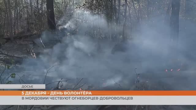 В Мордовии чествуют огнеборцев-добровольцев