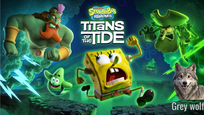 ГУБКА БОБ, spongebob-squarepants-titans-of-the-tide