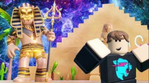 Я сбежал из пирамиды и спас мистера биста в роблокс