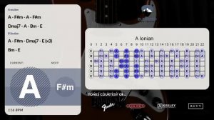 Sunrise Groove Guitar Backing Track Jam in A