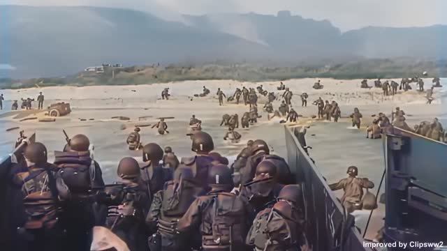 ВТОРАЯ МИРОВАЯ В ЦВЕТЕ - ОРИГИНАЛЬНЫЕ ЦВЕТНЫЕ КАДРЫ смотреть онлайн