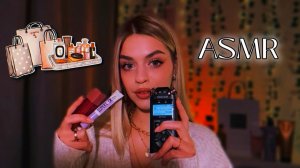 АСМР 🛍️ Обзор моих покупок! 💖Близкий шепот на TASCAM